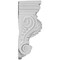 Ekena Millwork 3 3/4"W x 2 1/4"D x 5 3/4"H Bradley Corbel COR04X02X06BY - alternate 2